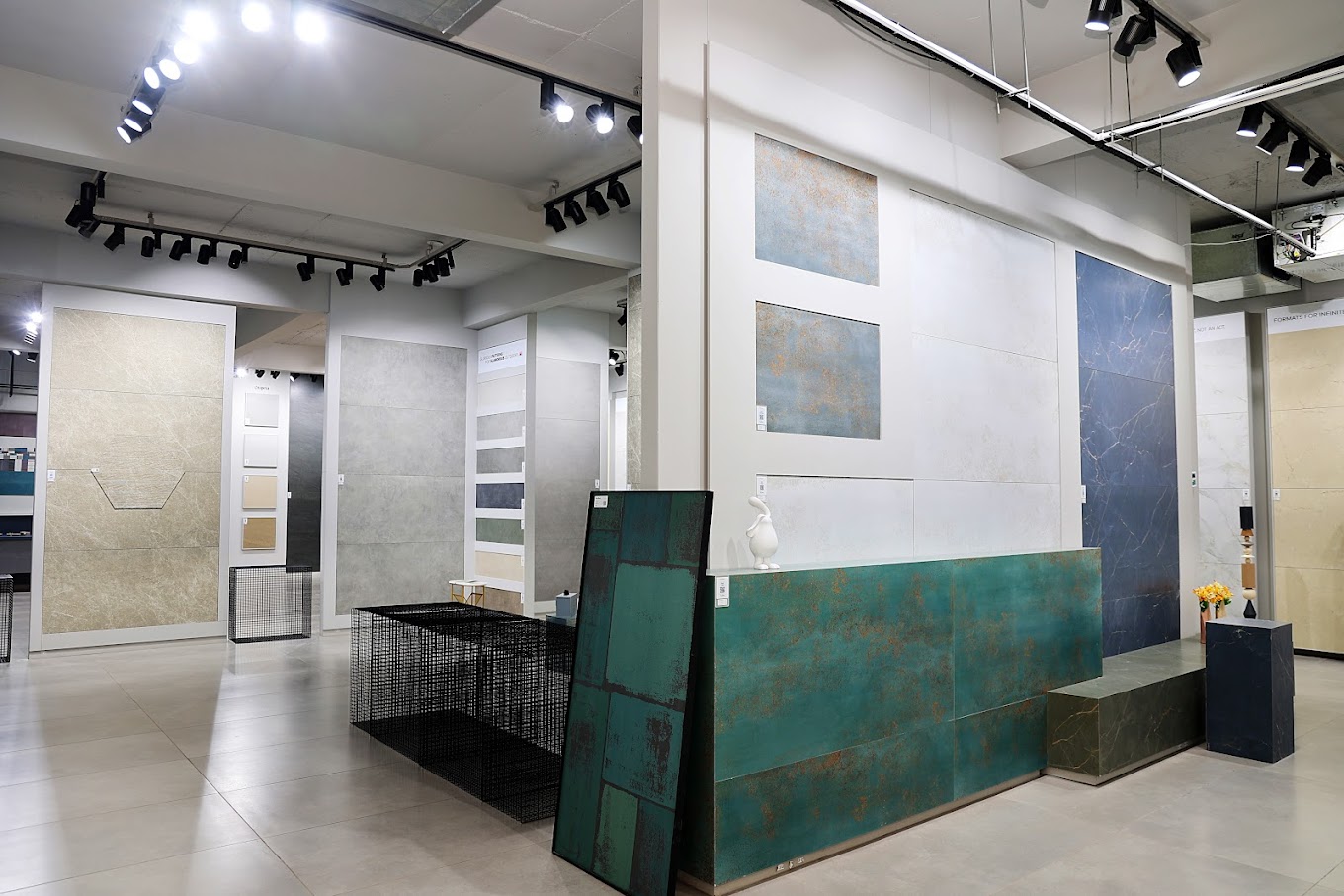 Sugar Vitrified Tiles Display of Boffo Granito LLP