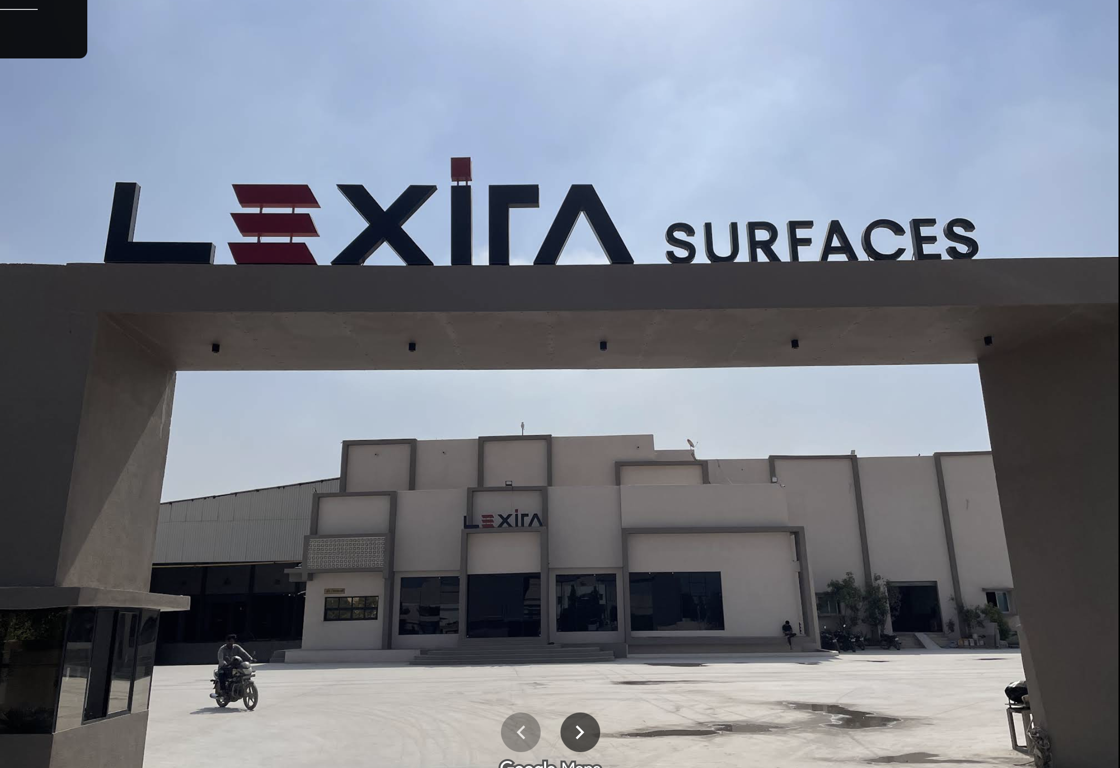 Lexira Surfaces LLP factory front photo