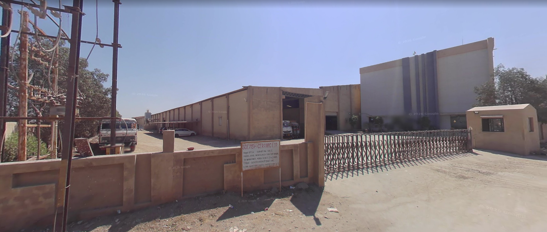 Solvish Ceramic LLP factory front photo