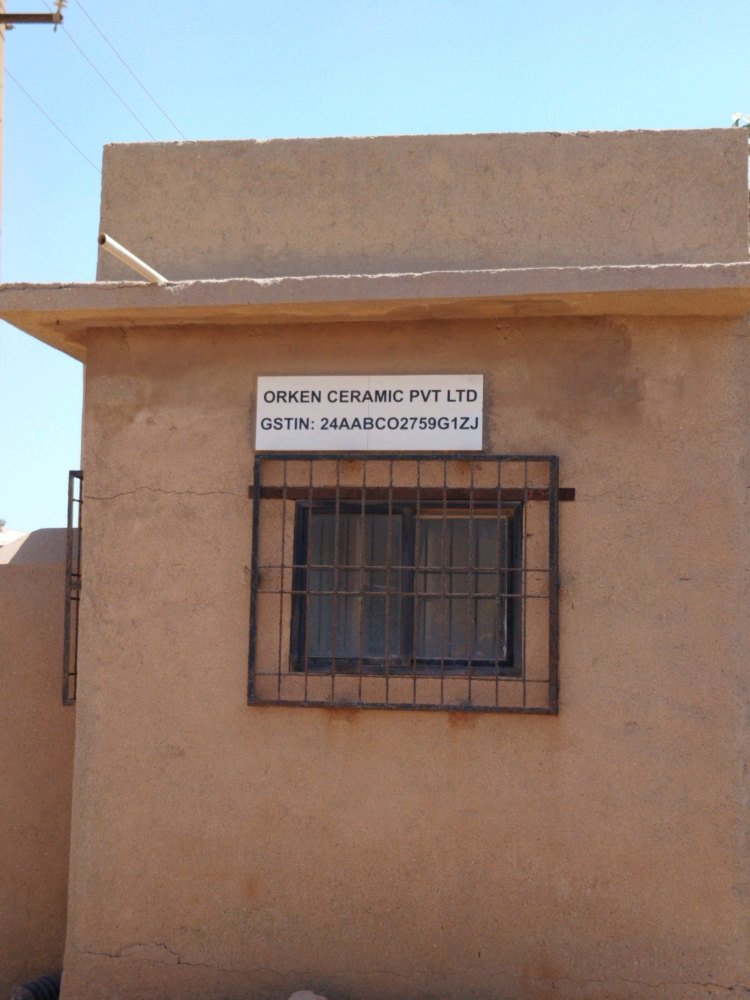 Orken Ceramic Pvt Ltd factory front photo
