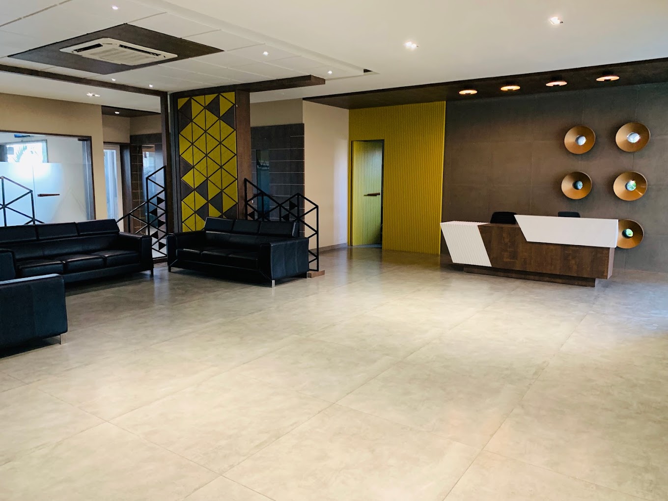 Reception of Alfanso Vitrified Pvt Ltd