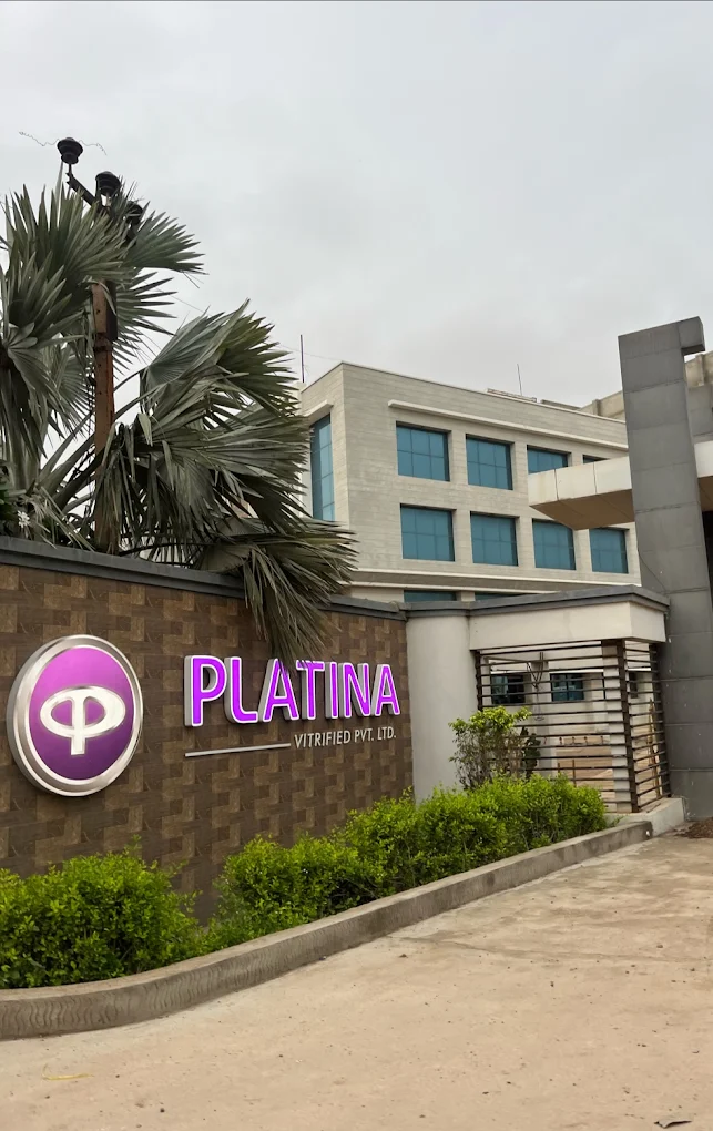 Platina Vitrified Pvt. Ltd factory front photo