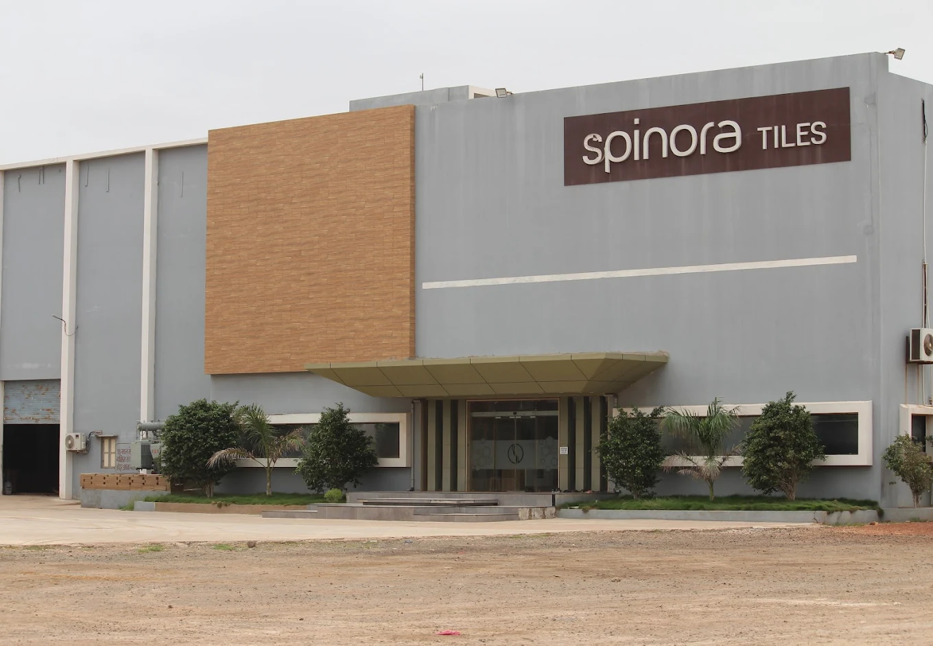 Spinora Tiles Pvt Ltd factory front photo