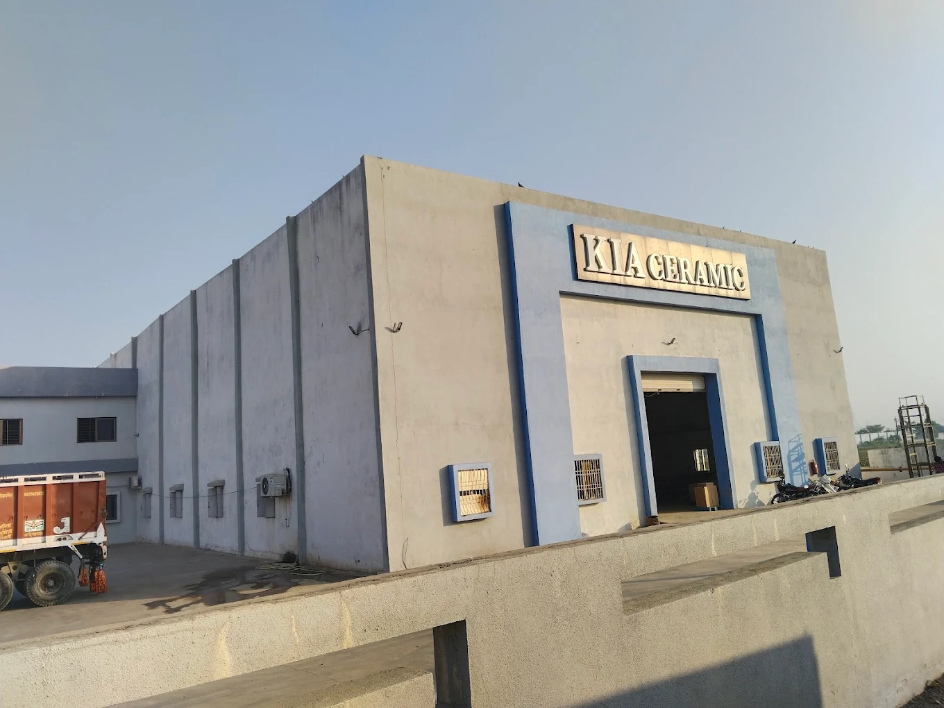 kia ceramic factory front photo