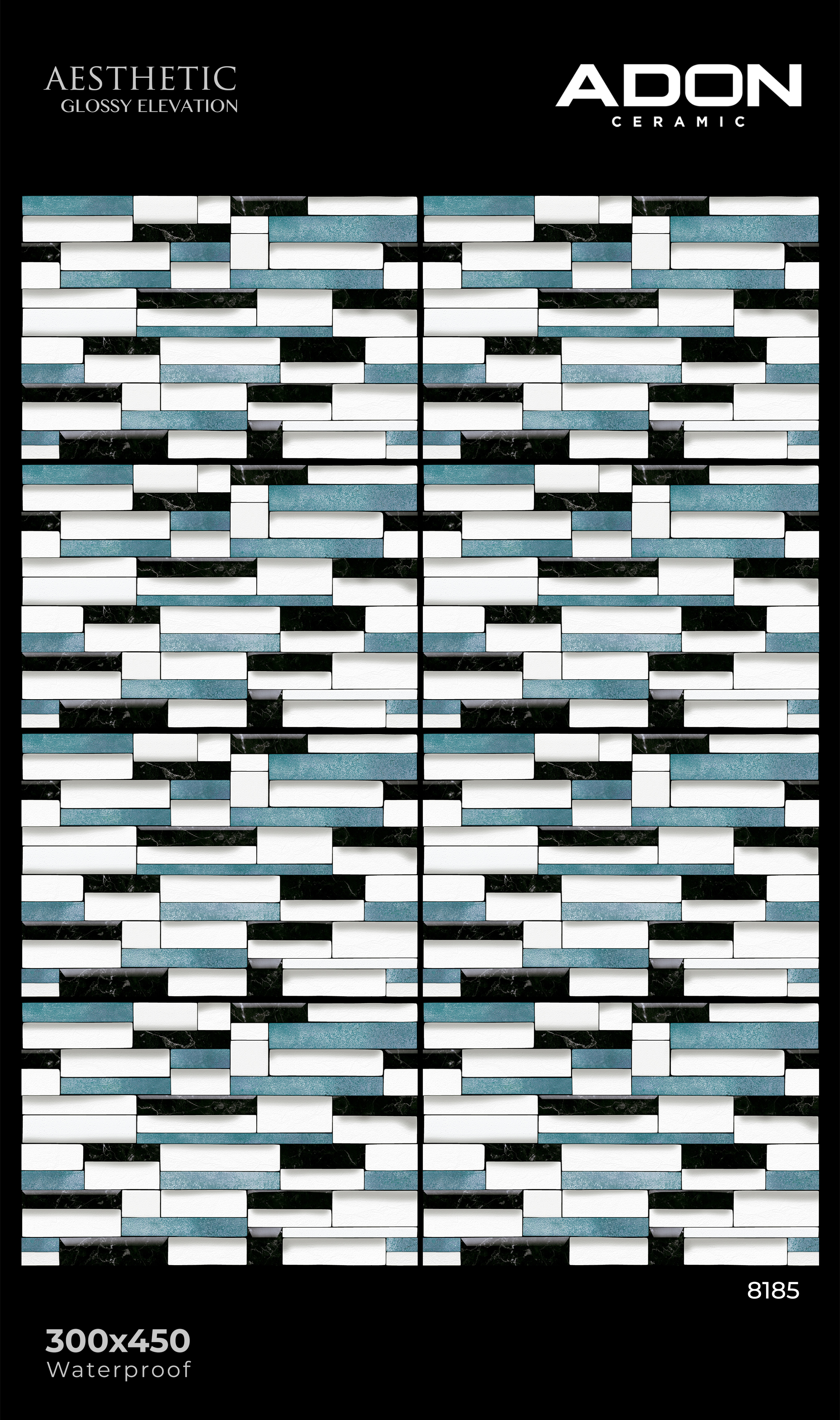 8185 Elevation Wall Tiles - 300x450mm