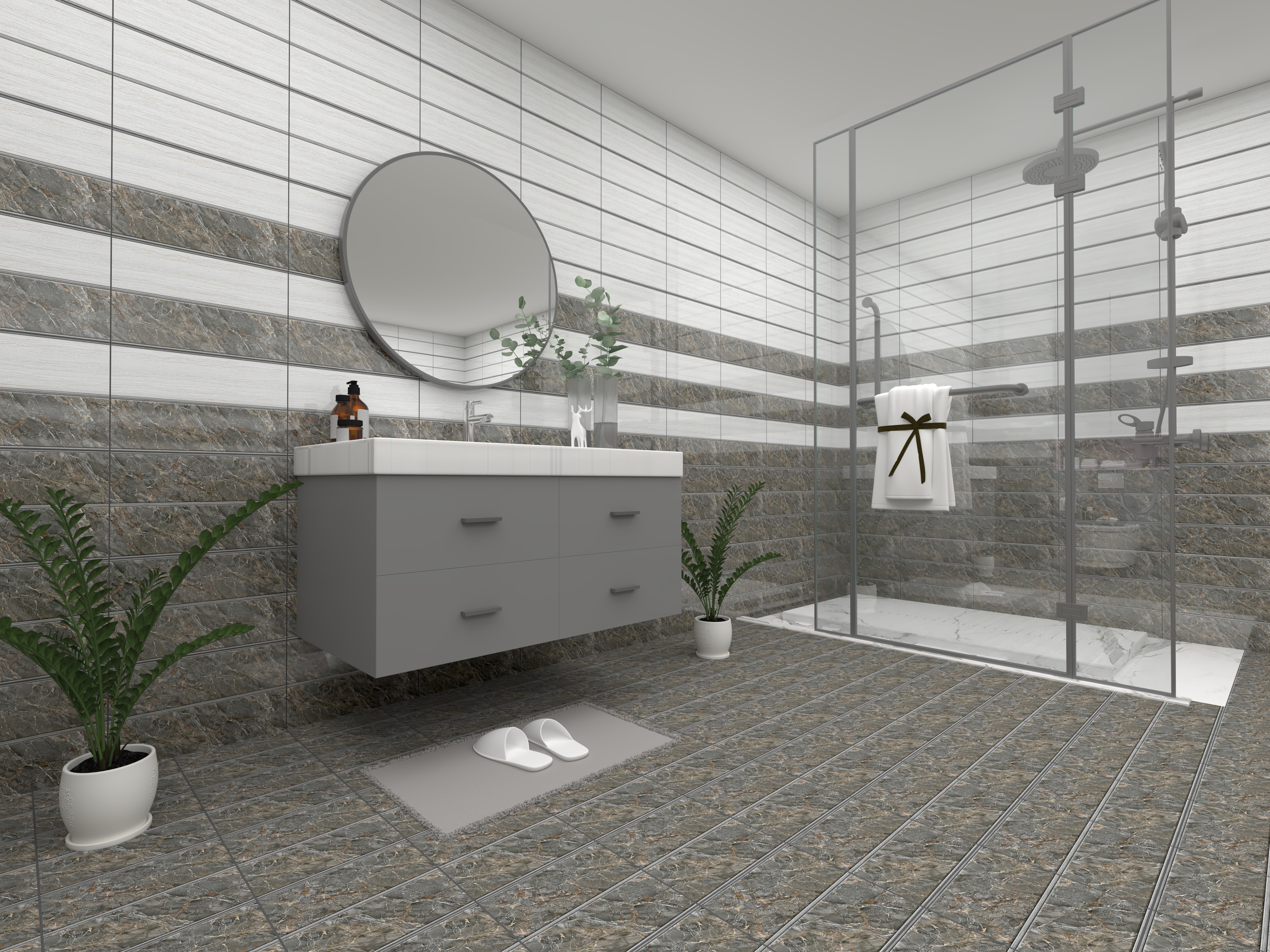 Verde Strata Gloss Wall Tile – 300x450mm