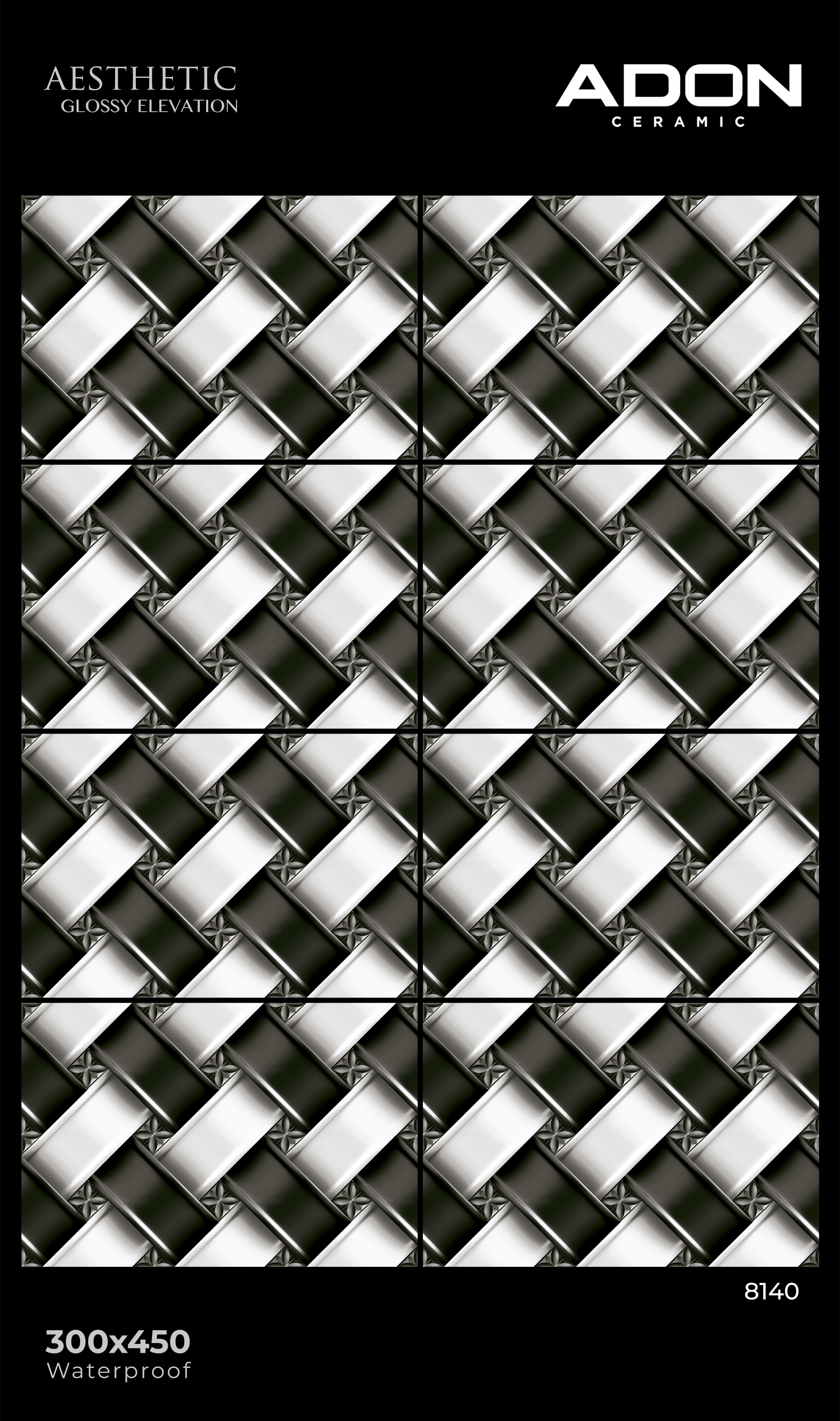 8140 Elevation Wall Tiles - 300x450mm